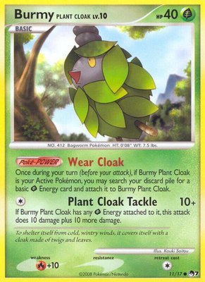 Burmy Plant Cloak, POP Series 7