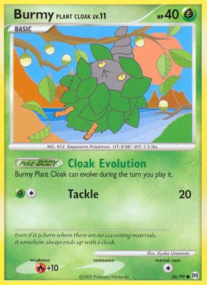 Burmy Plant Cloak, Arceus