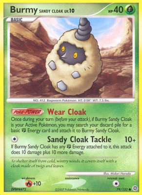 Burmy Sandy Cloak, Secret Wonders