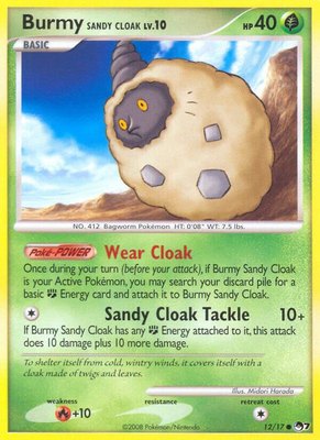 Burmy Sandy Cloak, POP Series 7