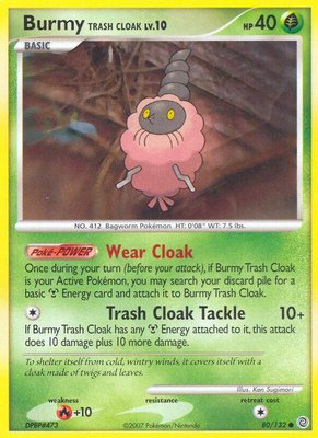 Burmy Trash Cloak, Secret Wonders