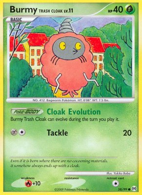 Burmy Trash Cloak, Arceus