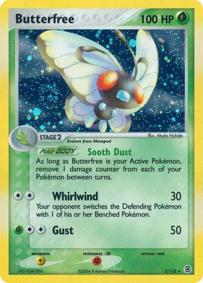 Butterfree, EX FireRed & LeafGreen