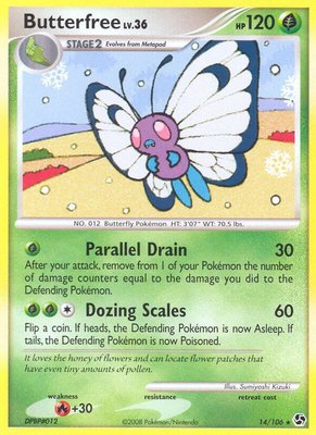 Butterfree, Great Encounters