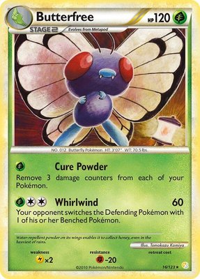Butterfree, HeartGold SoulSilver