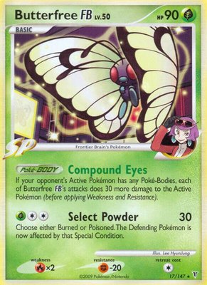 Butterfree FB, Supreme Victors