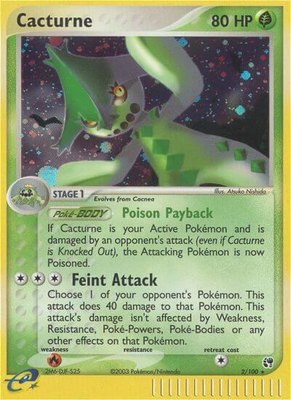 Cacturne, EX Sandstorm