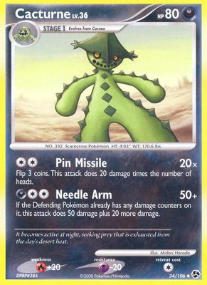 Cacturne, Great Encounters