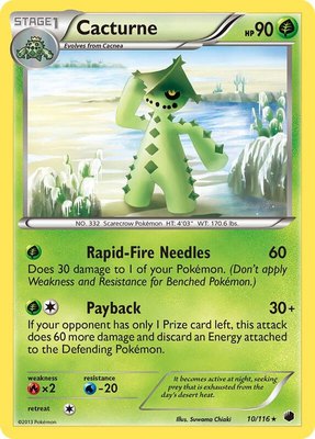 Cacturne, Plasma Freeze