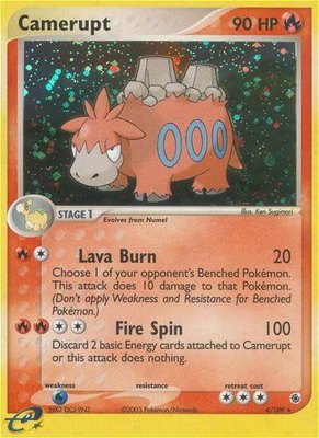 Camerupt, EX Ruby and Sapphire