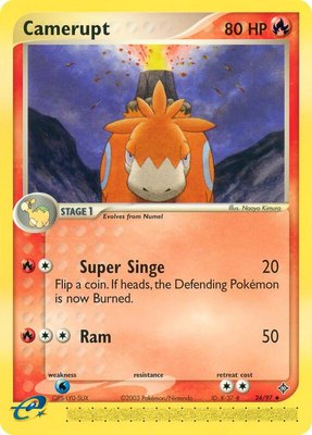 Camerupt, EX Dragon