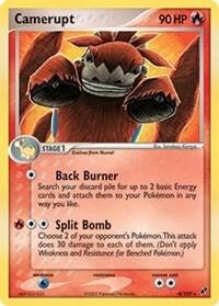 Camerupt (EX Deoxys), Deck Exclusives