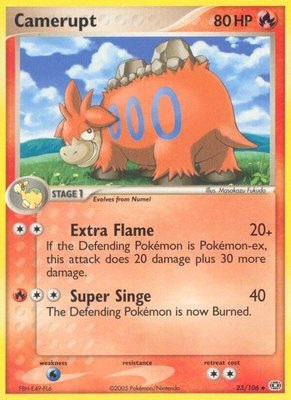 Camerupt, EX Emerald