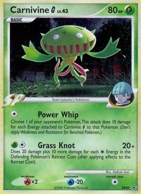 Carnivine G, Diamond and Pearl Promos