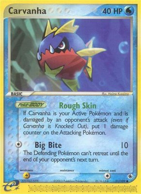 Carvanha, EX Ruby and Sapphire
