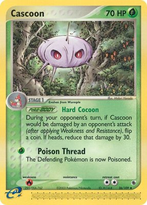 Cascoon, EX Ruby and Sapphire