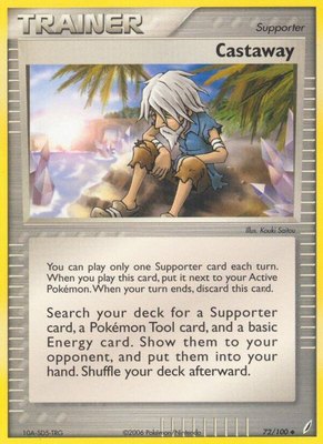 Castaway, EX Crystal Guardians