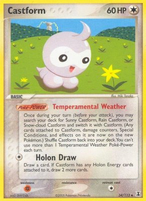 Castform, EX Delta Species