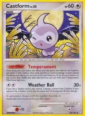 Castform, Legends Awakened