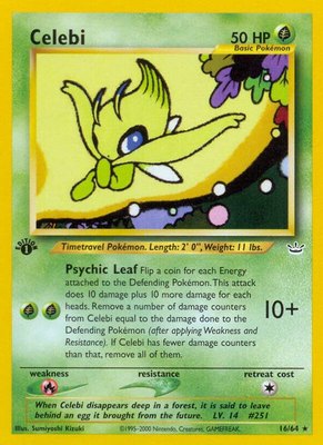 Celebi (16), Neo Revelation
