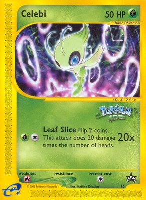Celebi, WoTC Promo