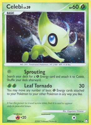 Celebi, Mysterious Treasures