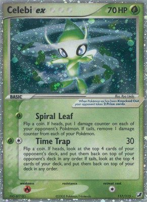 Celebi ex, EX Unseen Forces
