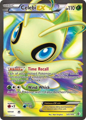 Celebi EX (141 Full Art), Boundaries Crossed