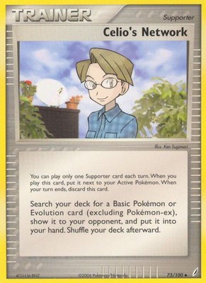 Celio's Network, EX Crystal Guardians