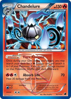 Chandelure (Team Plasma), Plasma Freeze