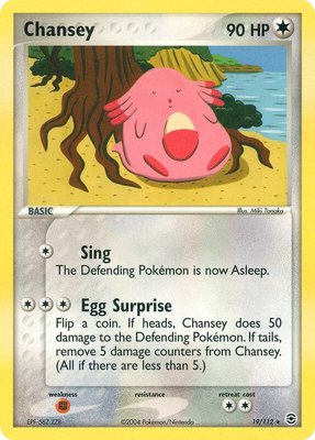 Chansey, EX FireRed & LeafGreen