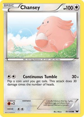 Chansey (81), Dark Explorers