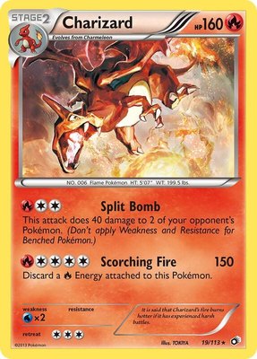 Charizard, Legendary Treasures