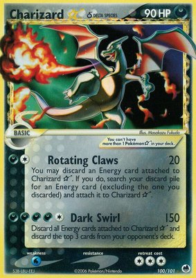 Charizard Star (Delta Species), EX Dragon Frontiers