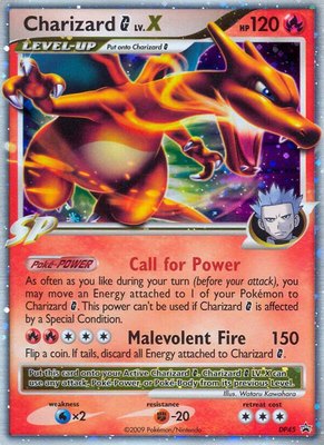 Charizard G LV.X, Diamond and Pearl Promos