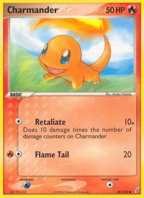 Charmander, EX Crystal Guardians