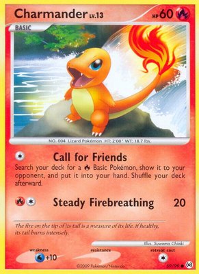 Charmander, Arceus