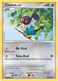Chatot, Diamond and Pearl