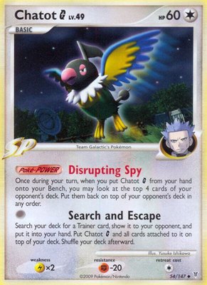 Chatot G, Supreme Victors