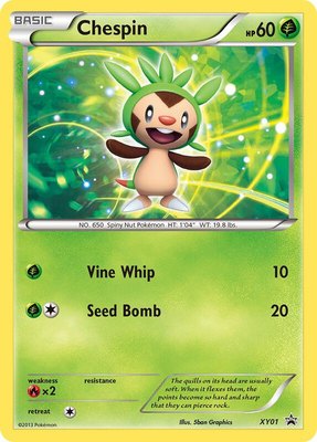Chespin, XY Promos