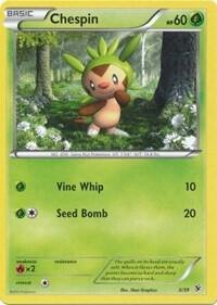 Chespin, Kalos Starter Set