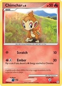 Chimchar, Diamond and Pearl