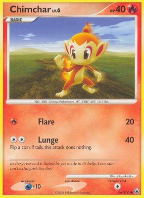 Chimchar (56), Majestic Dawn