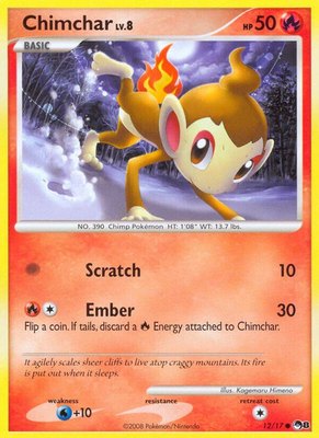 Chimchar, POP Series 8