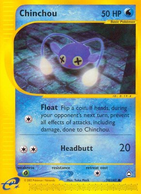 Chinchou (70), Aquapolis