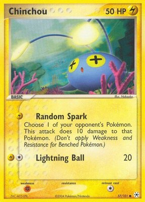 Chinchou, EX Hidden Legends