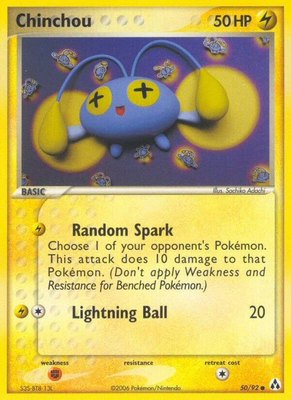 Chinchou, EX Legend Maker