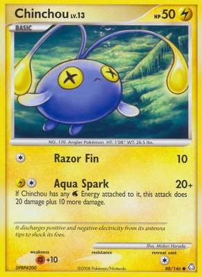 Chinchou (88), Legends Awakened