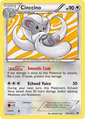 Cinccino, Legendary Treasures