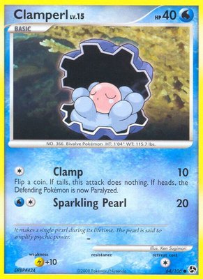 Clamperl, Great Encounters